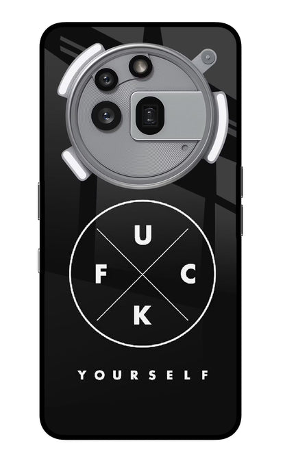Go Fuck Yourself Nothing Phone 3a Pro Back Cover
