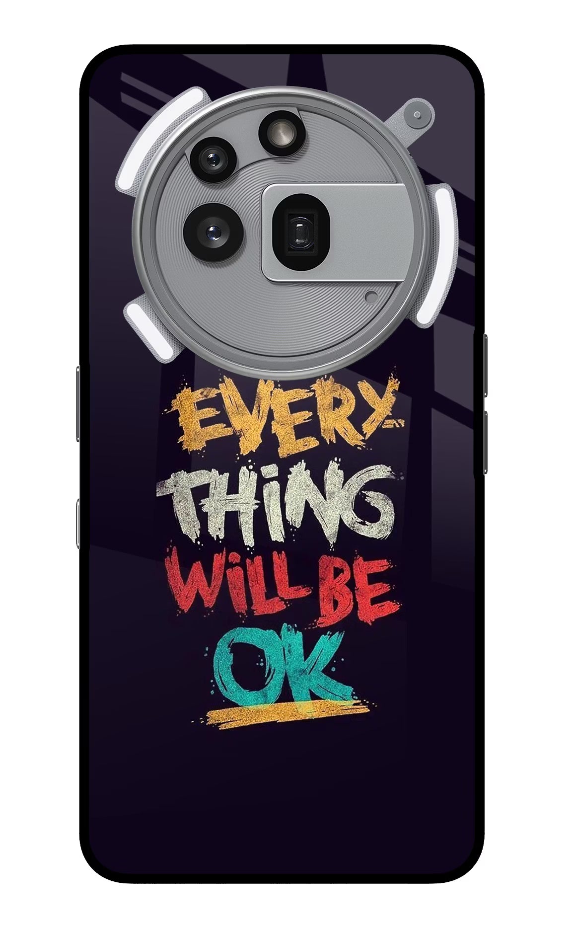 Everything Will Be Ok Nothing Phone 3a Pro Glass Case