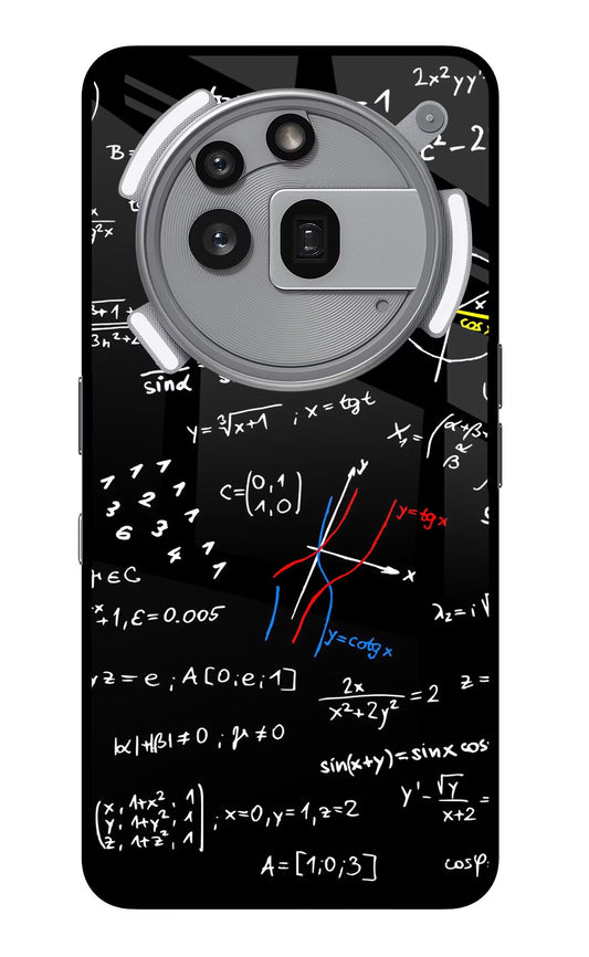 Mathematics Formula Nothing Phone 3a Pro Back Cover