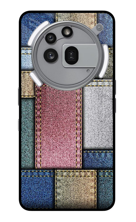 Multicolor Jeans Nothing Phone 3a Pro Glass Case