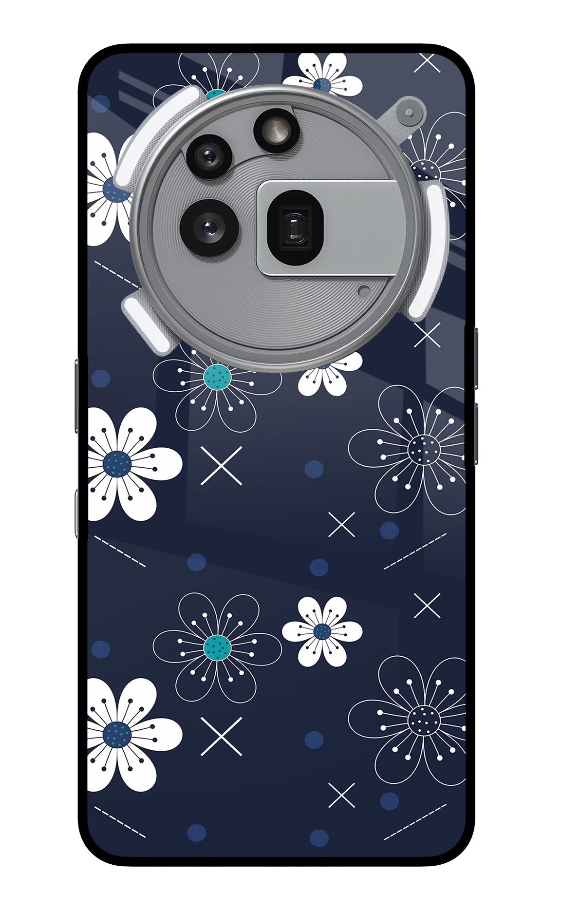 Flowers Nothing Phone 3a Pro Back Cover