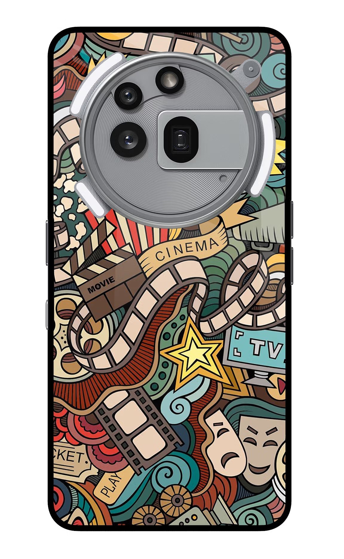 Cinema Abstract Nothing Phone 3a Pro Back Cover