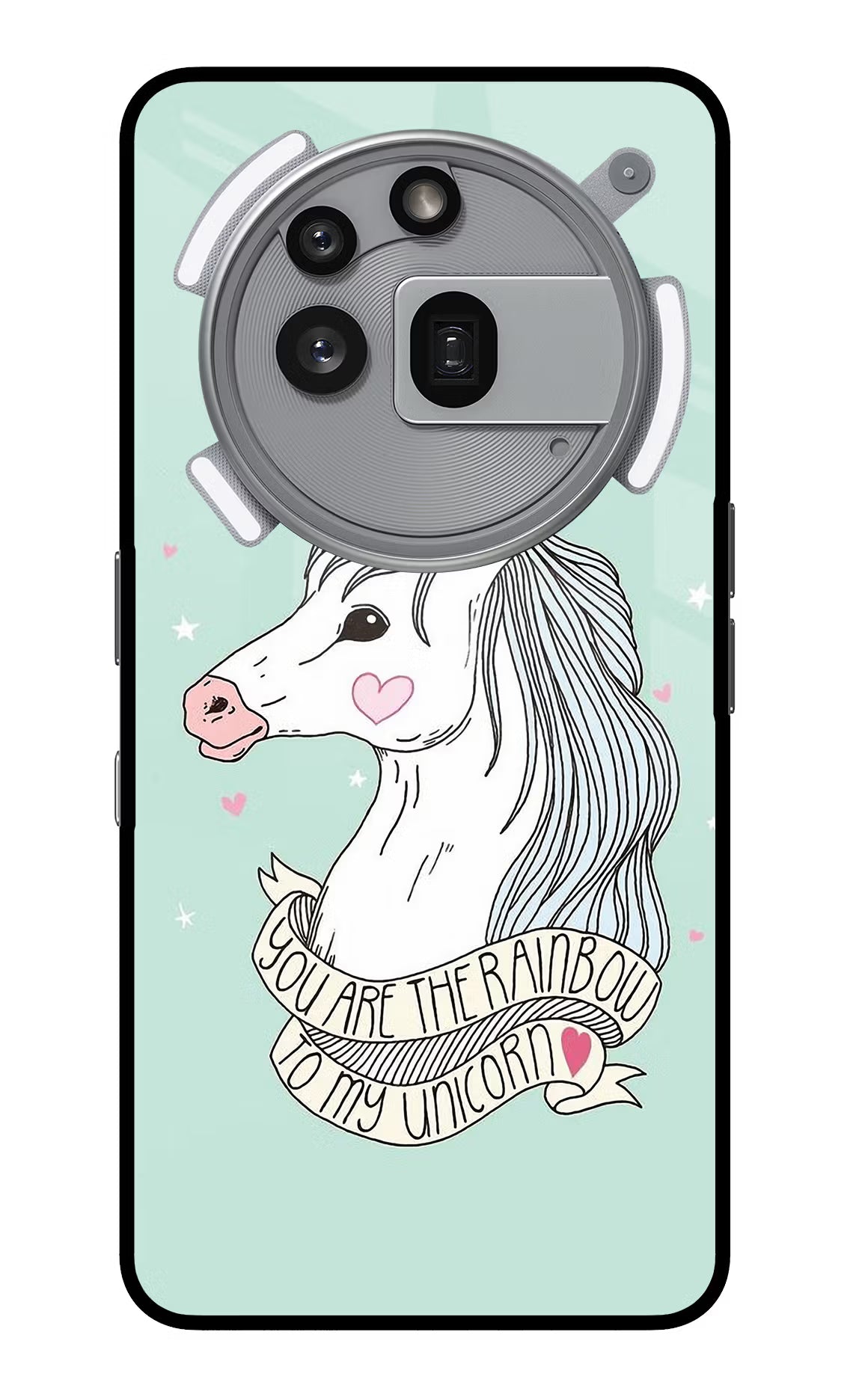 Unicorn Wallpaper Nothing Phone 3a Pro Glass Case