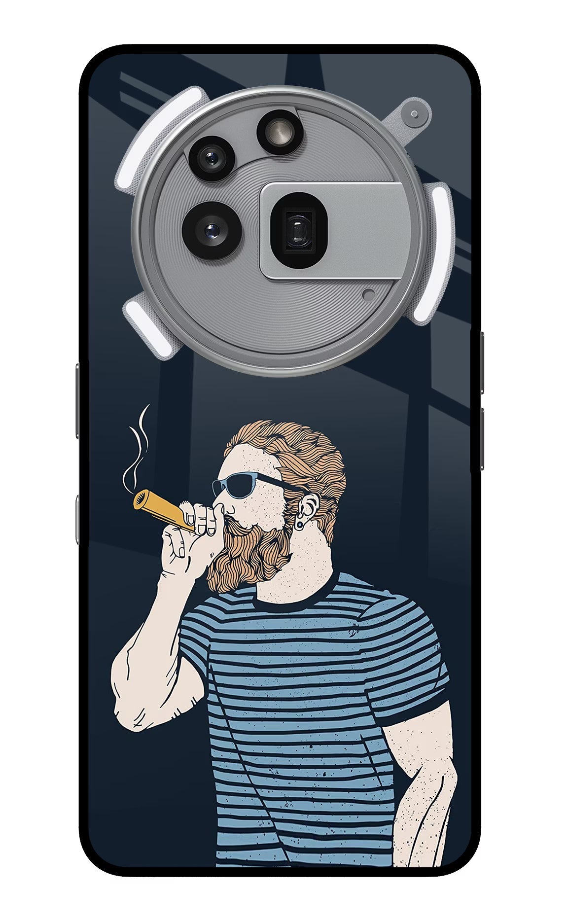 Smoking Nothing Phone 3a Pro Glass Case