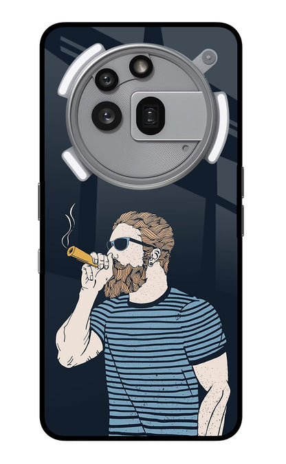 Smoking Nothing Phone 3a Pro Back Cover