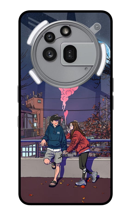 Chilling Couple Nothing Phone 3a Pro Back Cover