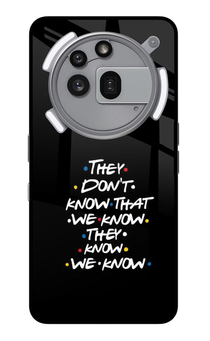 FRIENDS Dialogue Nothing Phone 3a Pro Back Cover