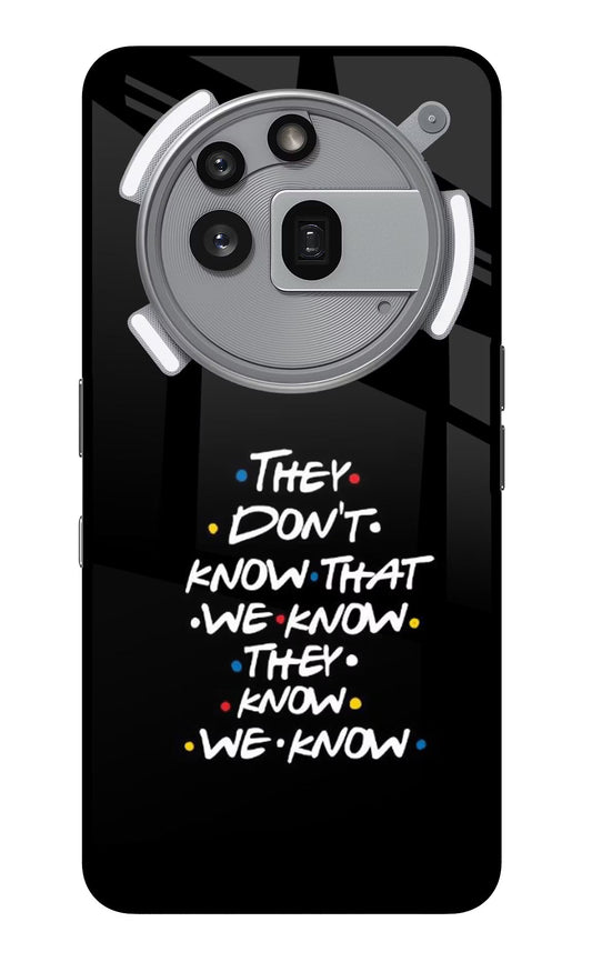 FRIENDS Dialogue Nothing Phone 3a Pro Back Cover