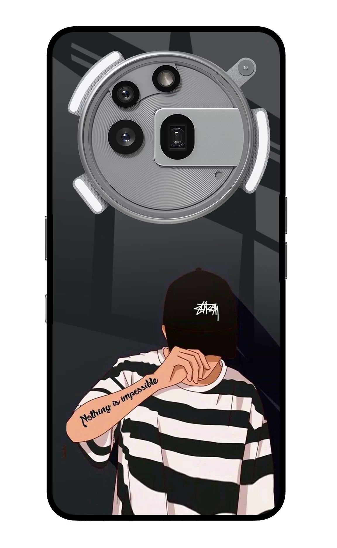 Aesthetic Boy Nothing Phone 3a Pro Back Cover