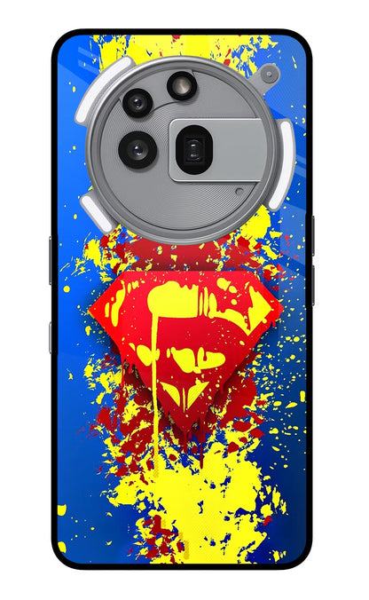 Superman logo Nothing Phone 3a Pro Back Cover