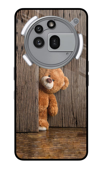 Teddy Wooden Nothing Phone 3a Pro Back Cover