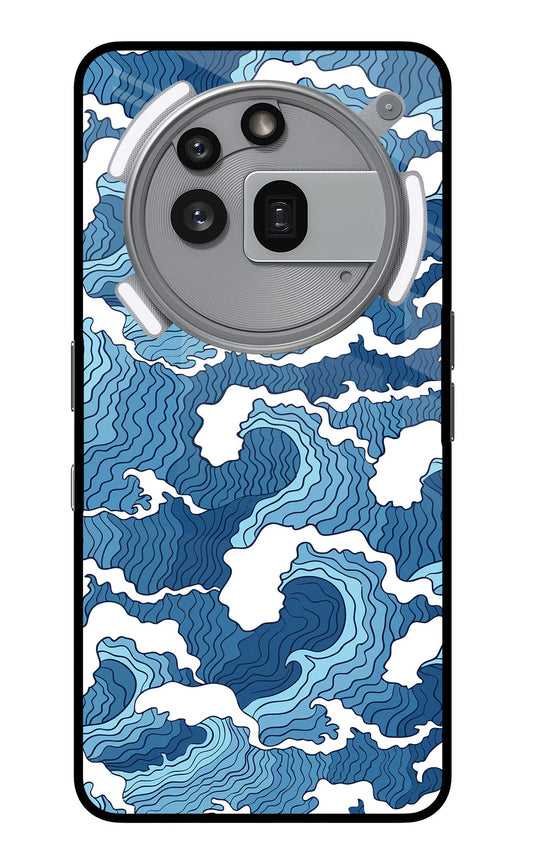 Blue Waves Nothing Phone 3a Pro Back Cover