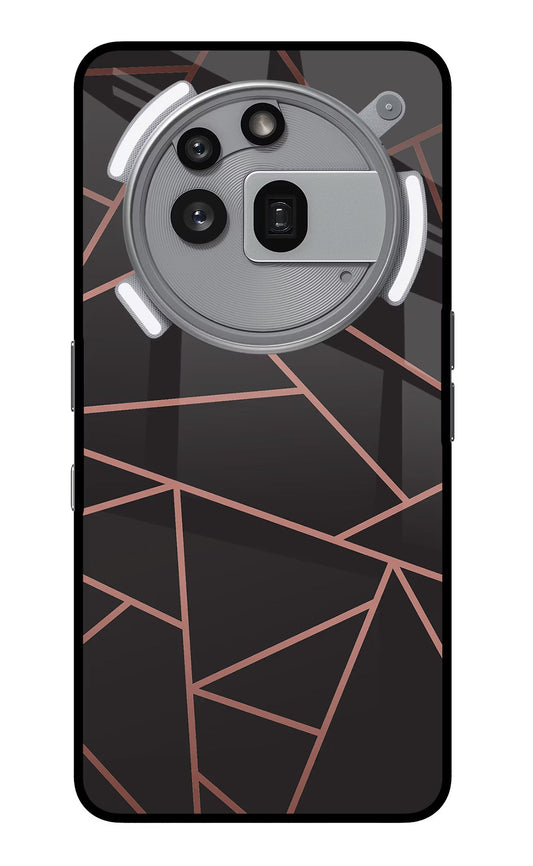 Geometric Pattern Nothing Phone 3a Pro Back Cover