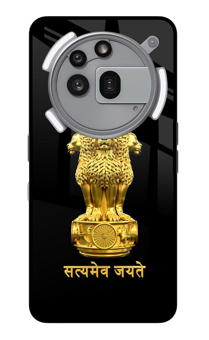 Satyamev Jayate Golden Nothing Phone 3a Pro Back Cover