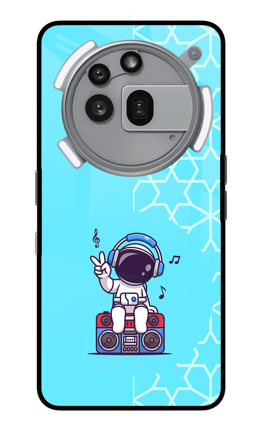 Cute Astronaut Chilling Nothing Phone 3a Pro Back Cover