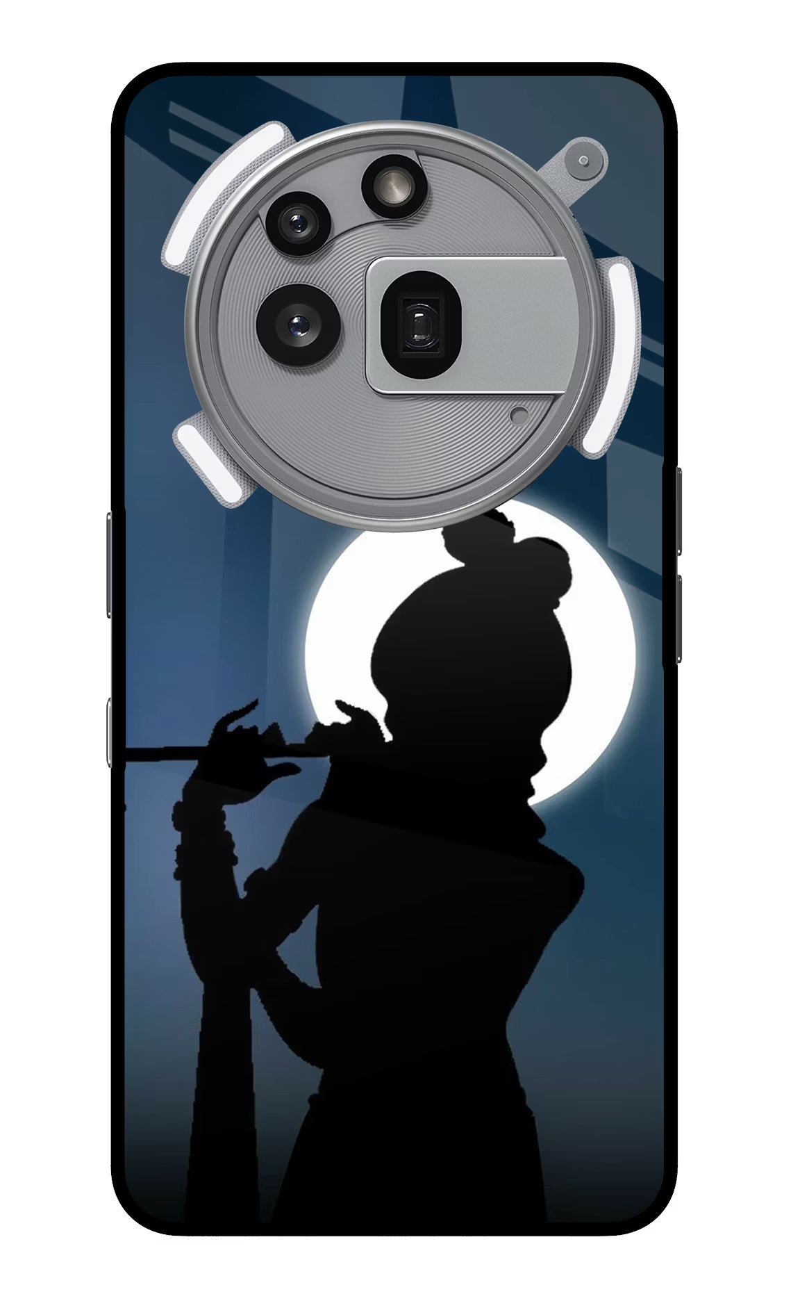 Shri Krishna Silhouette Nothing Phone 3a Pro Back Cover