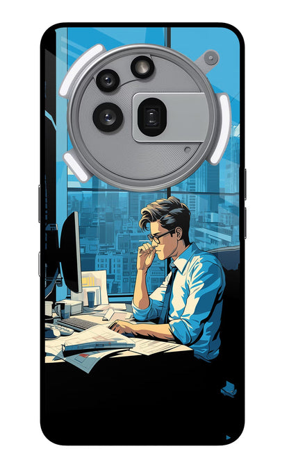 Focused Hustler (AI Generated) Nothing Phone 3a Pro Back Cover
