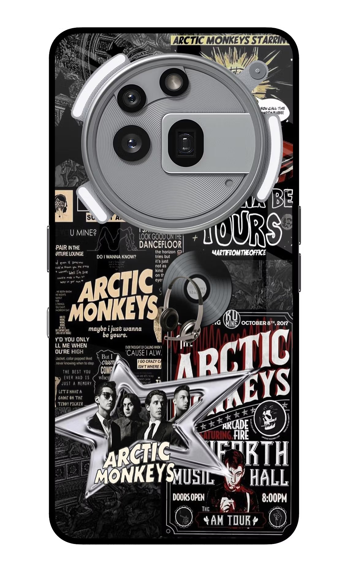 Arctic Monkeys Nothing Phone 3a Pro Back Cover