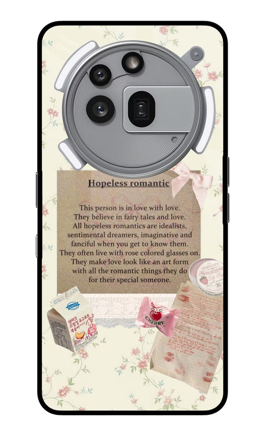 Hopeless Romantic Nothing Phone 3a Pro Back Cover