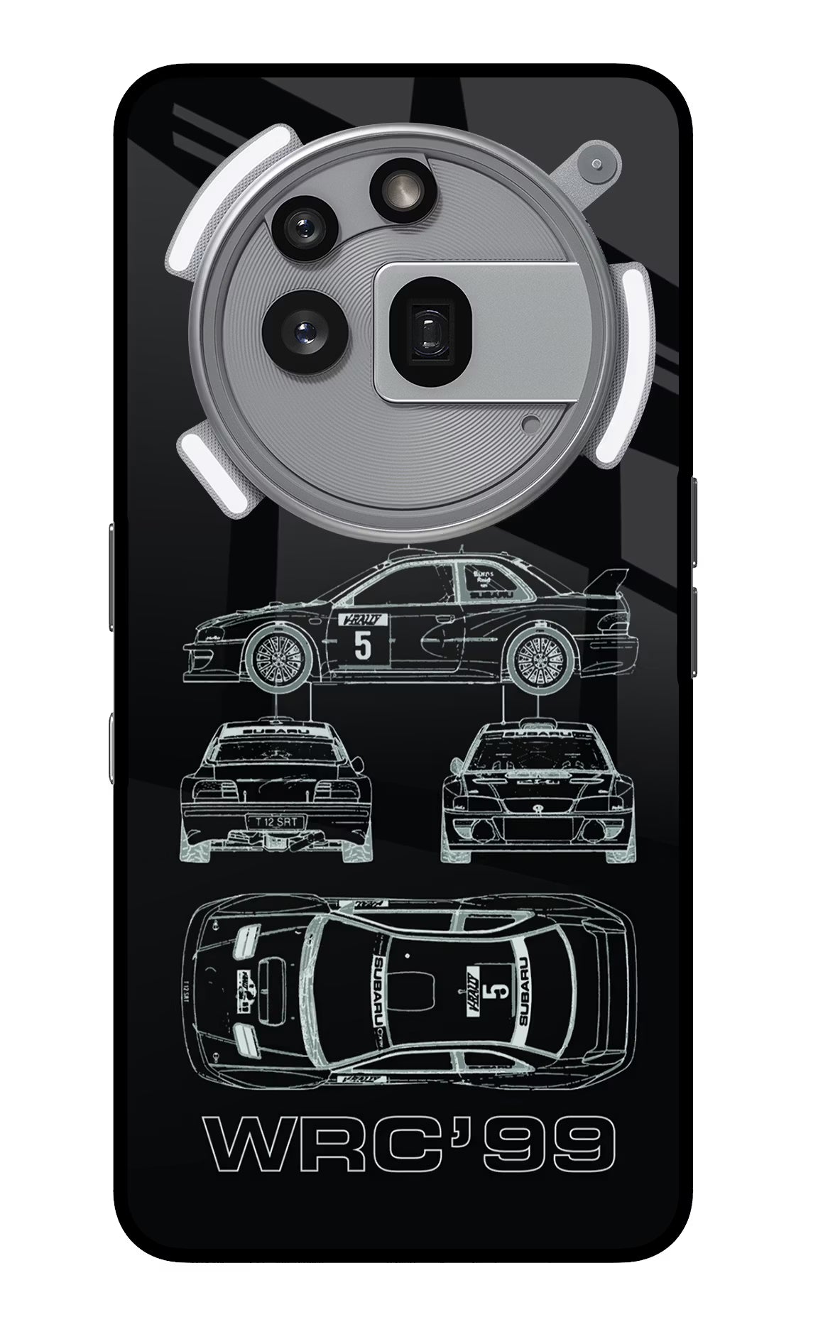 WRC'99 Nothing Phone 3a Pro Back Cover