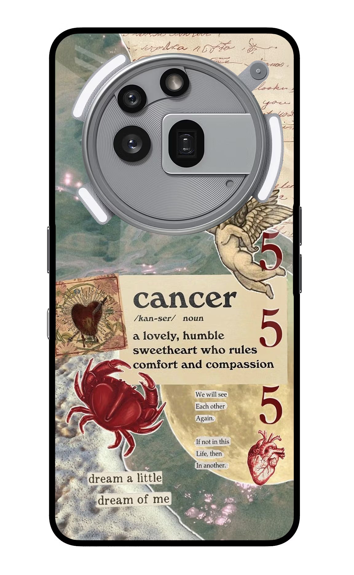 Cancer Zodiac Nothing Phone 3a Pro Back Cover