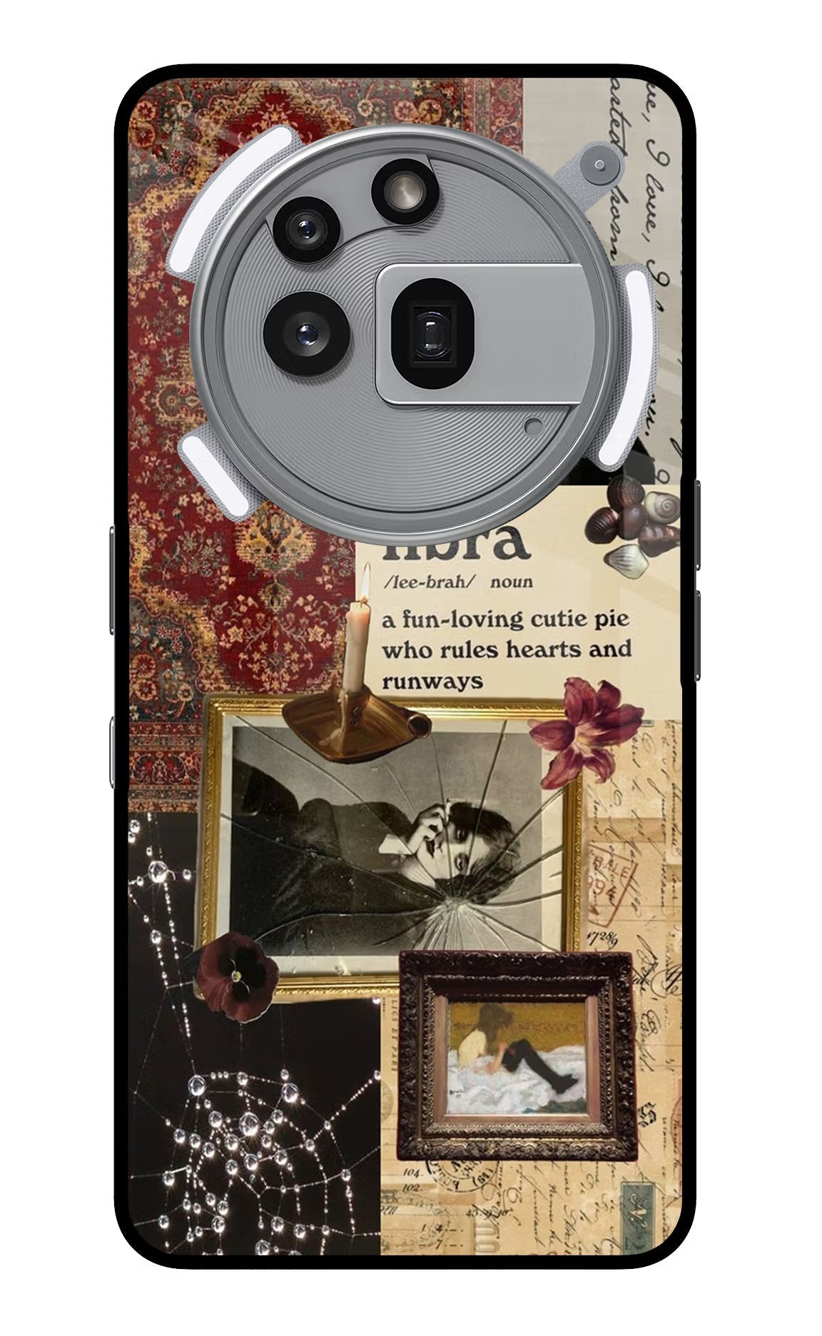 Libra Zodiac Nothing Phone 3a Pro Back Cover
