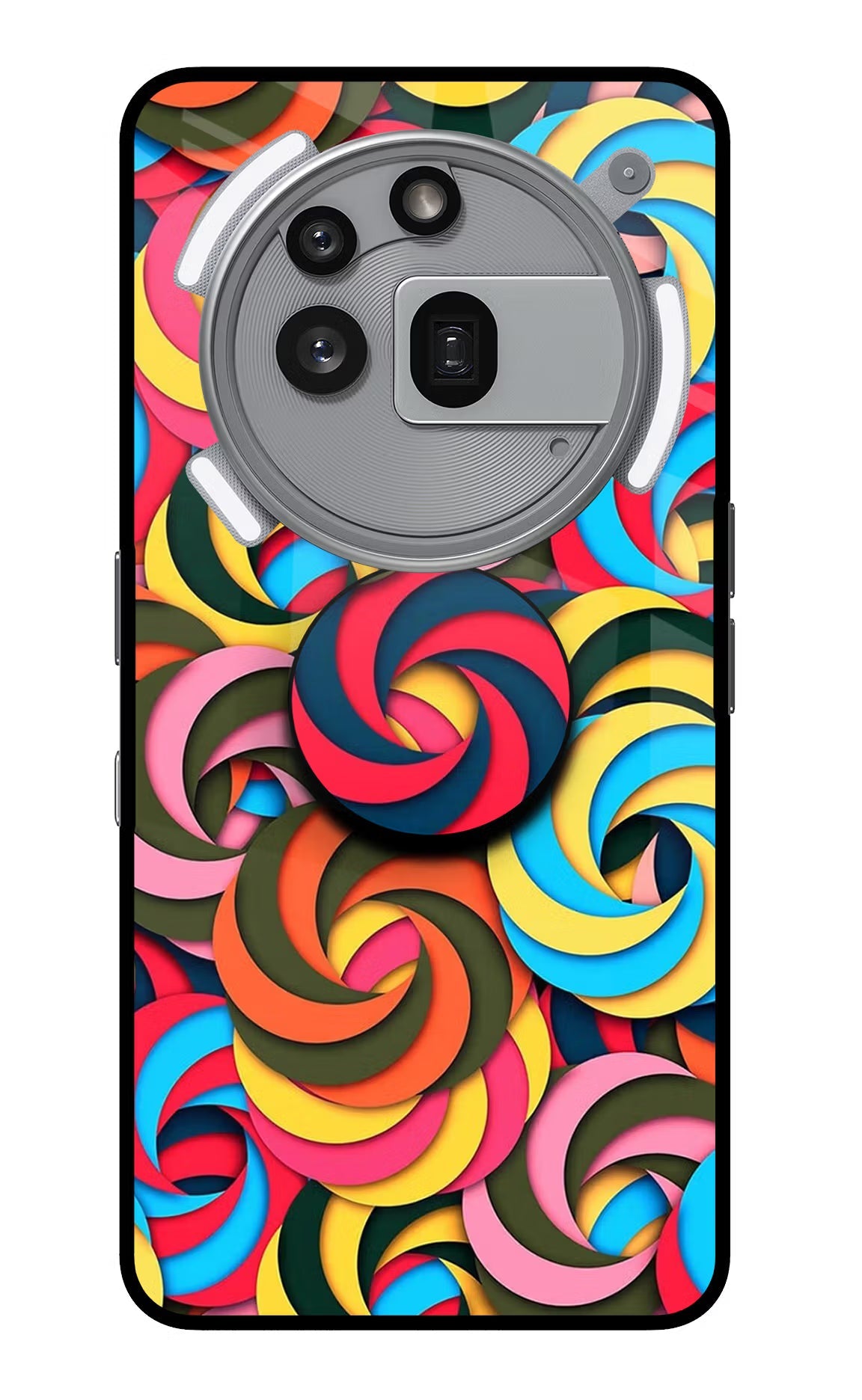 Spiral Pattern Nothing Phone 3a Pro Pop Case