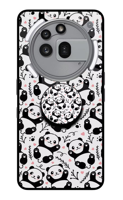Cute Panda Nothing Phone 3a Pro Pop Case