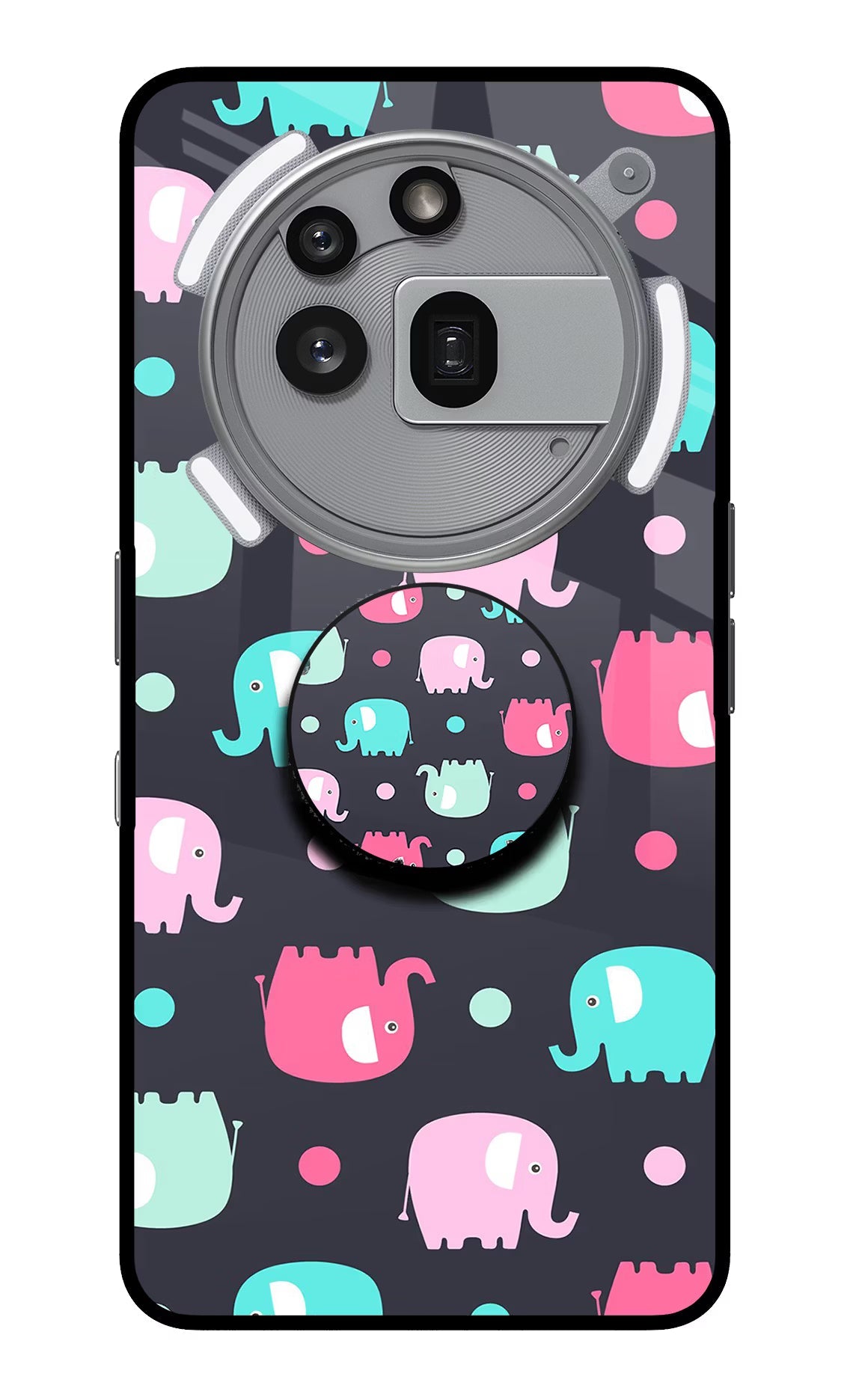 Baby Elephants Nothing Phone 3a Pro Pop Case