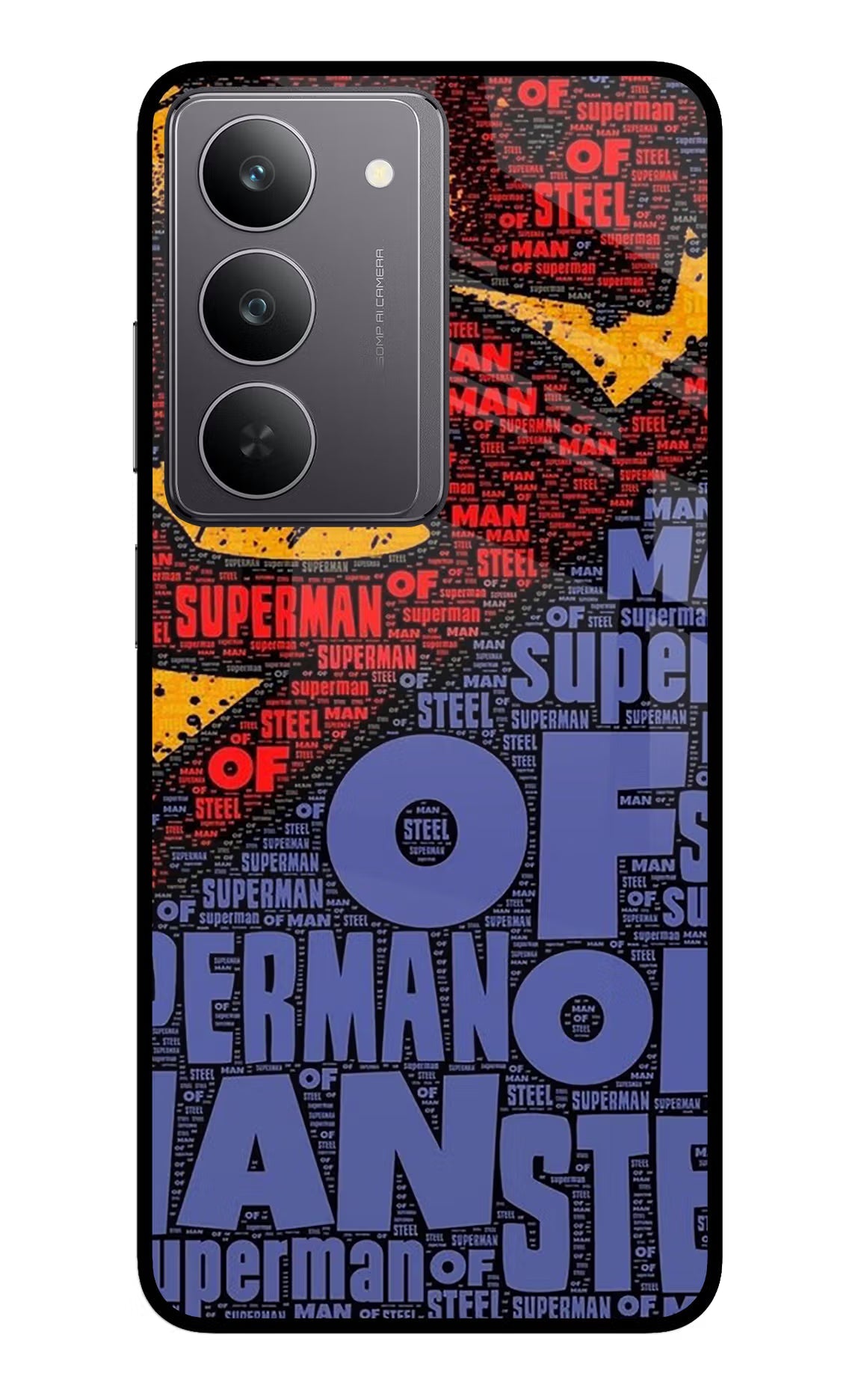 Superman Realme 14x 5G Glass Case