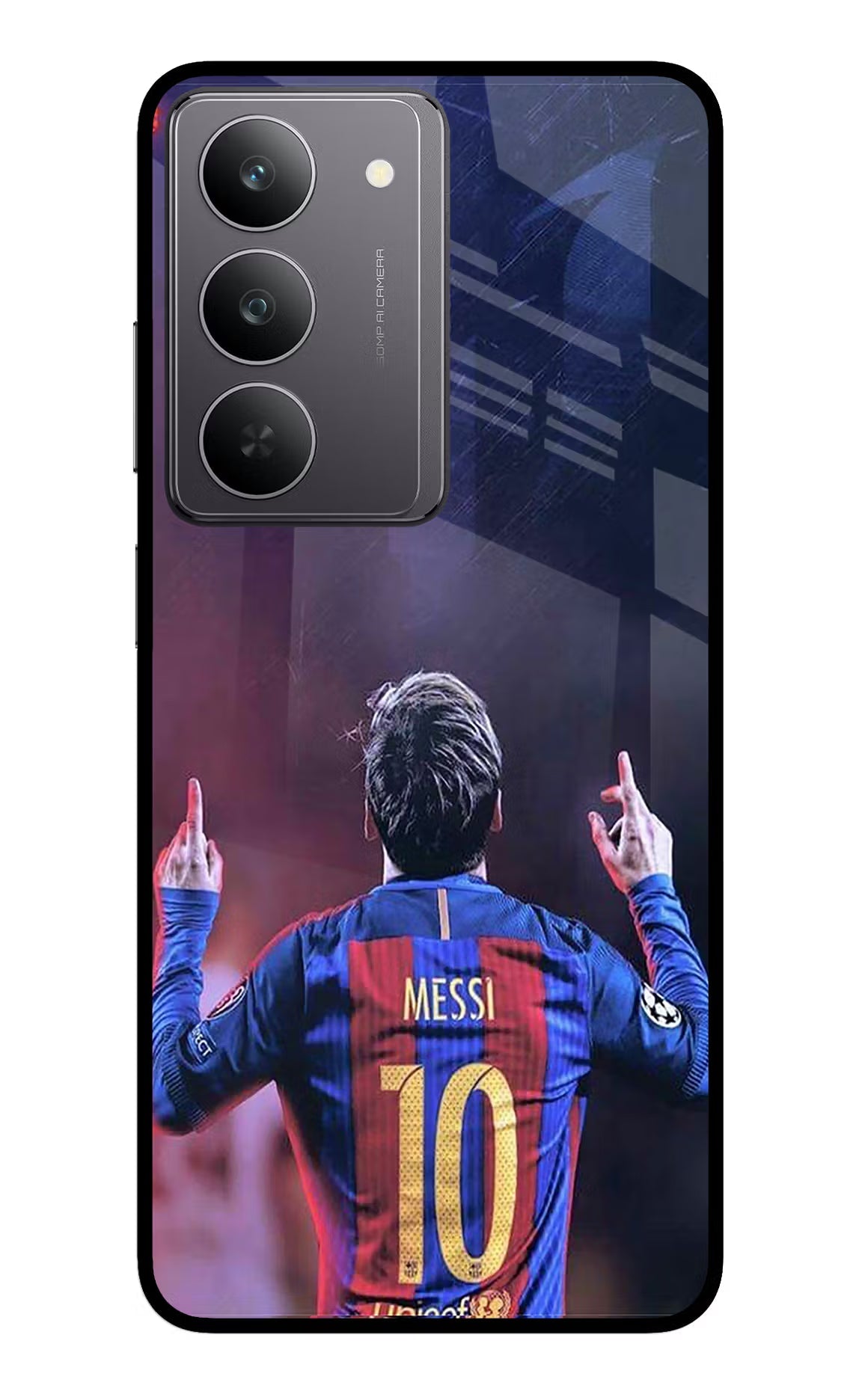 Messi Realme 14x 5G Glass Case