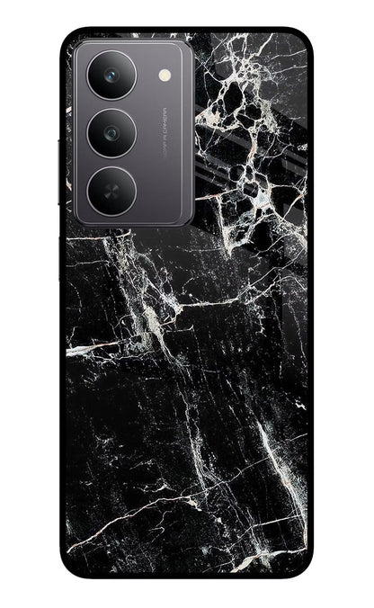 Black Marble Texture Realme 14x 5G Back Cover
