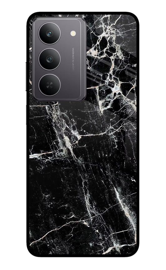 Black Marble Texture Realme 14x 5G Back Cover