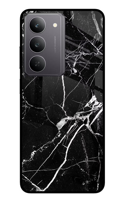Black Marble Pattern Realme 14x 5G Back Cover