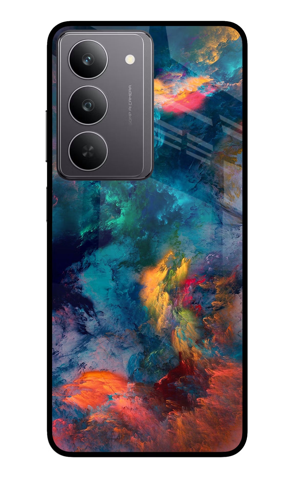Artwork Paint Realme 14x 5G Glass Case