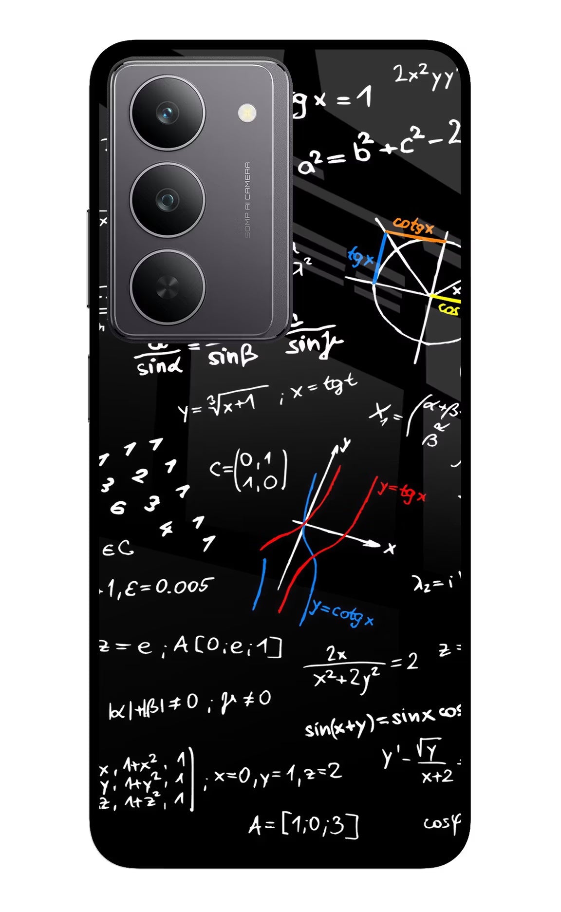 Mathematics Formula Realme 14x 5G Back Cover