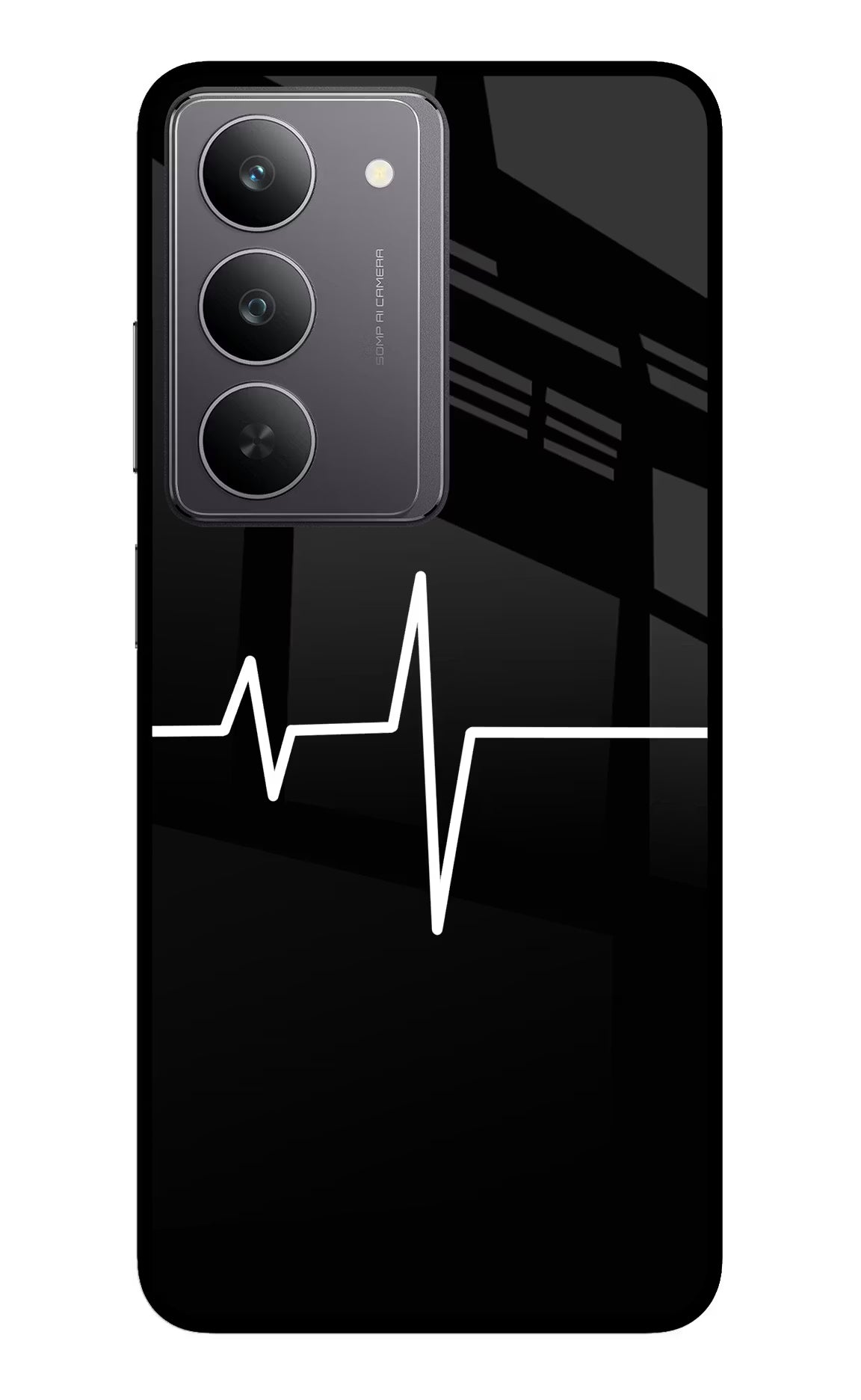 Heart Beats Realme 14x 5G Glass Case