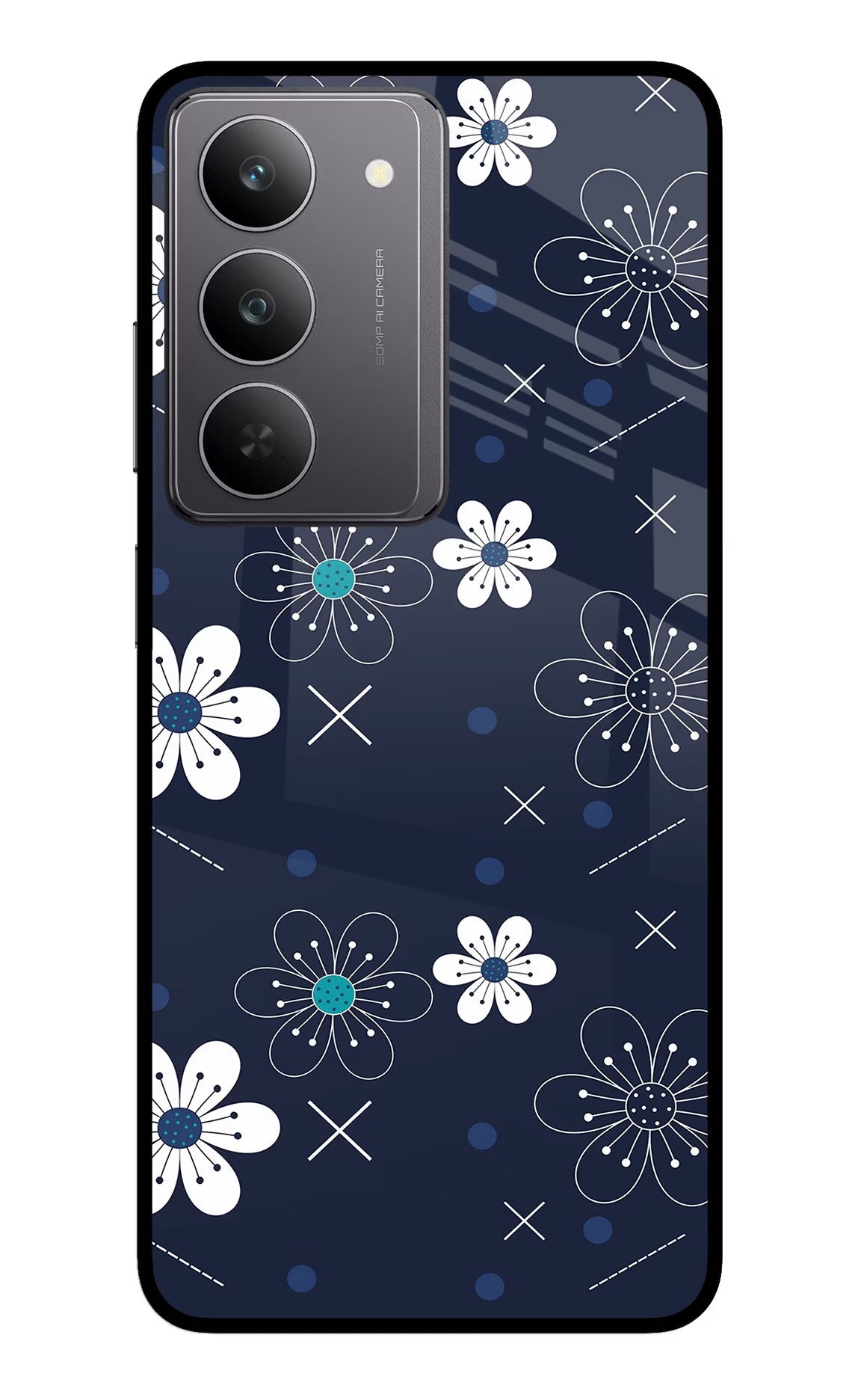 Flowers Realme 14x 5G Back Cover