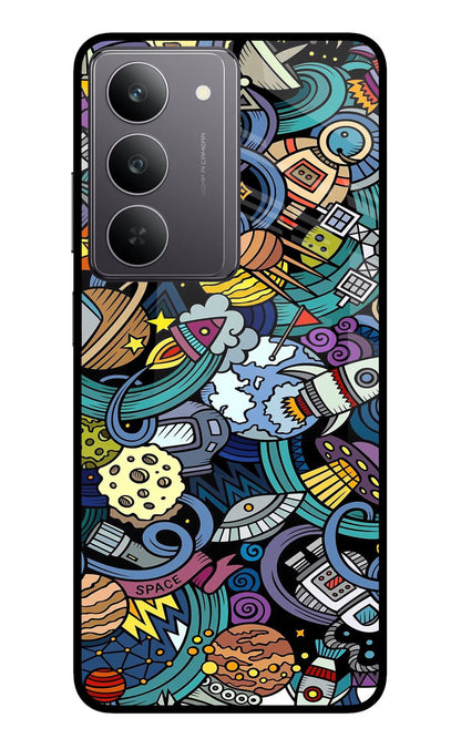 Space Abstract Realme 14x 5G Back Cover