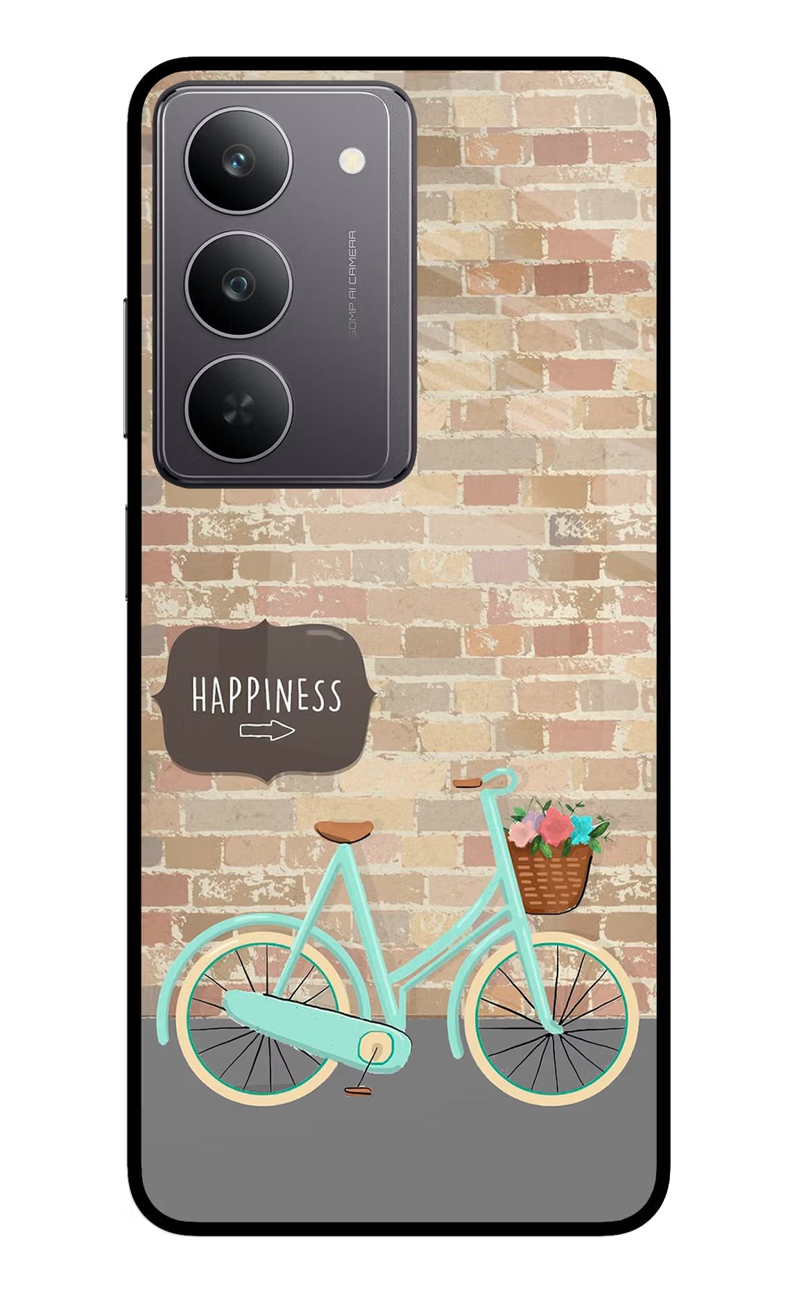 Happiness Artwork Realme 14x 5G Back Cover