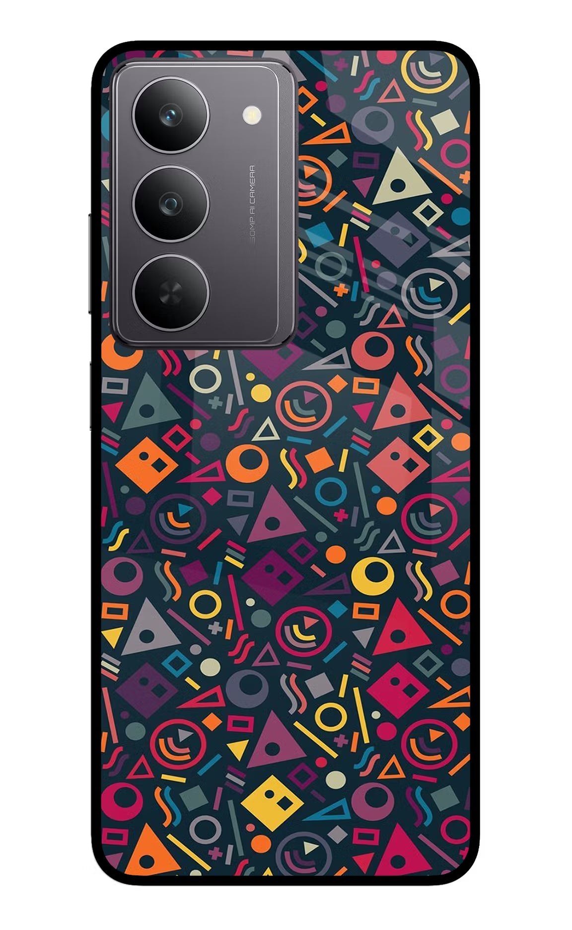 Geometric Abstract Realme 14x 5G Back Cover
