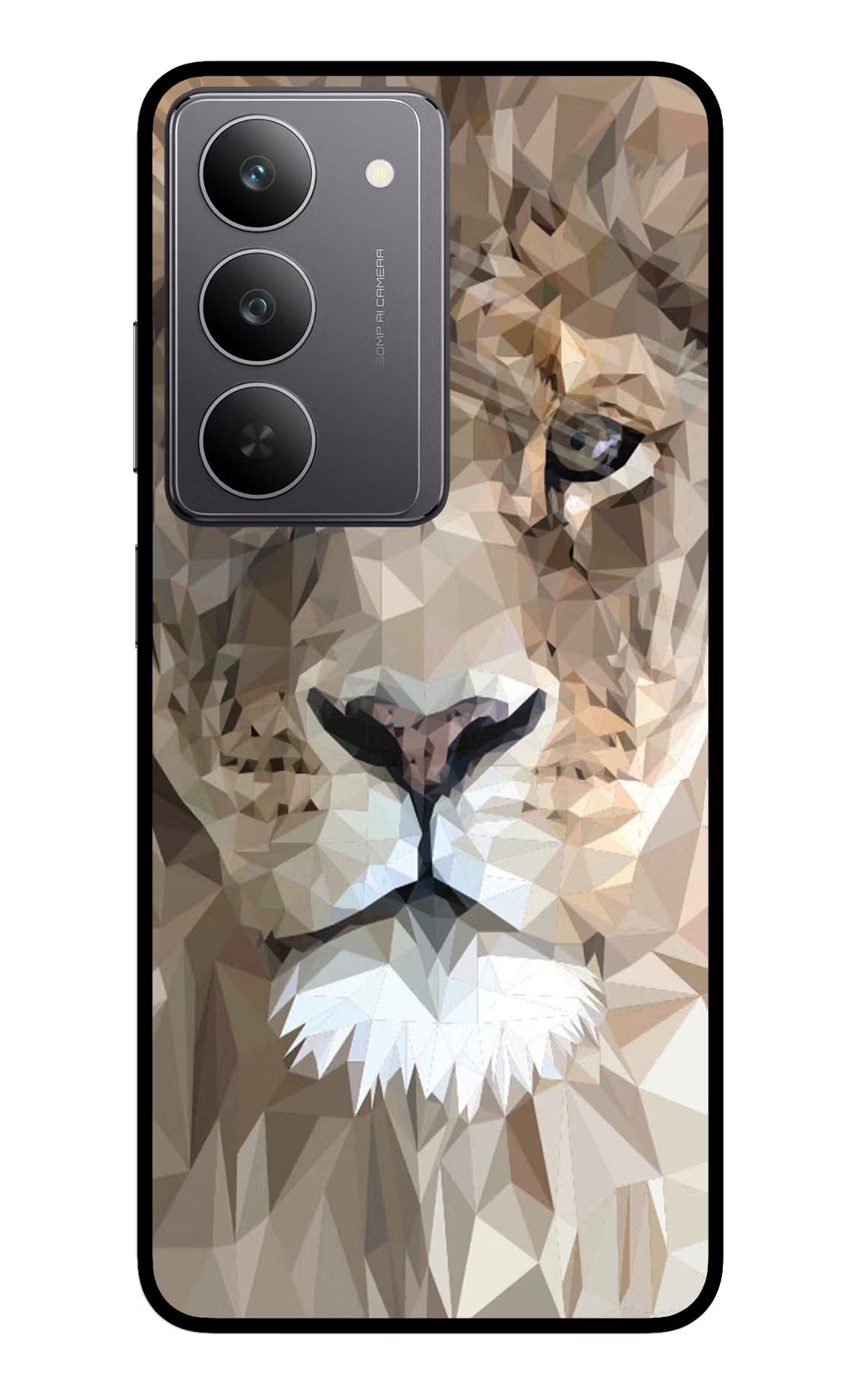 Lion Art Realme 14x 5G Back Cover
