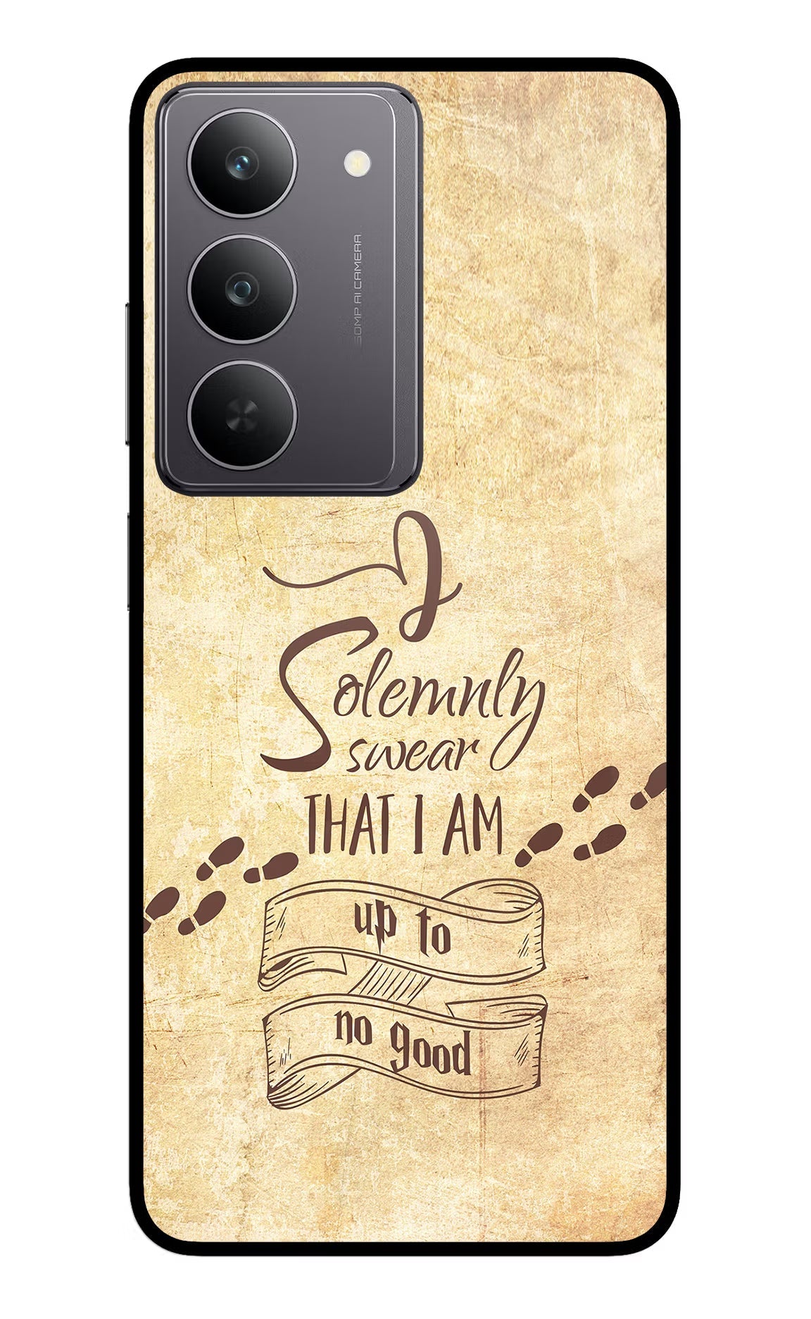 I Solemnly swear that i up to no good Realme 14x 5G Back Cover