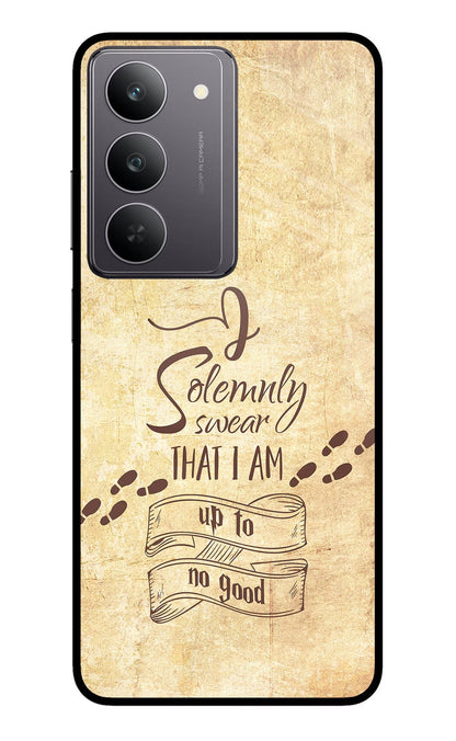 I Solemnly swear that i up to no good Realme 14x 5G Back Cover