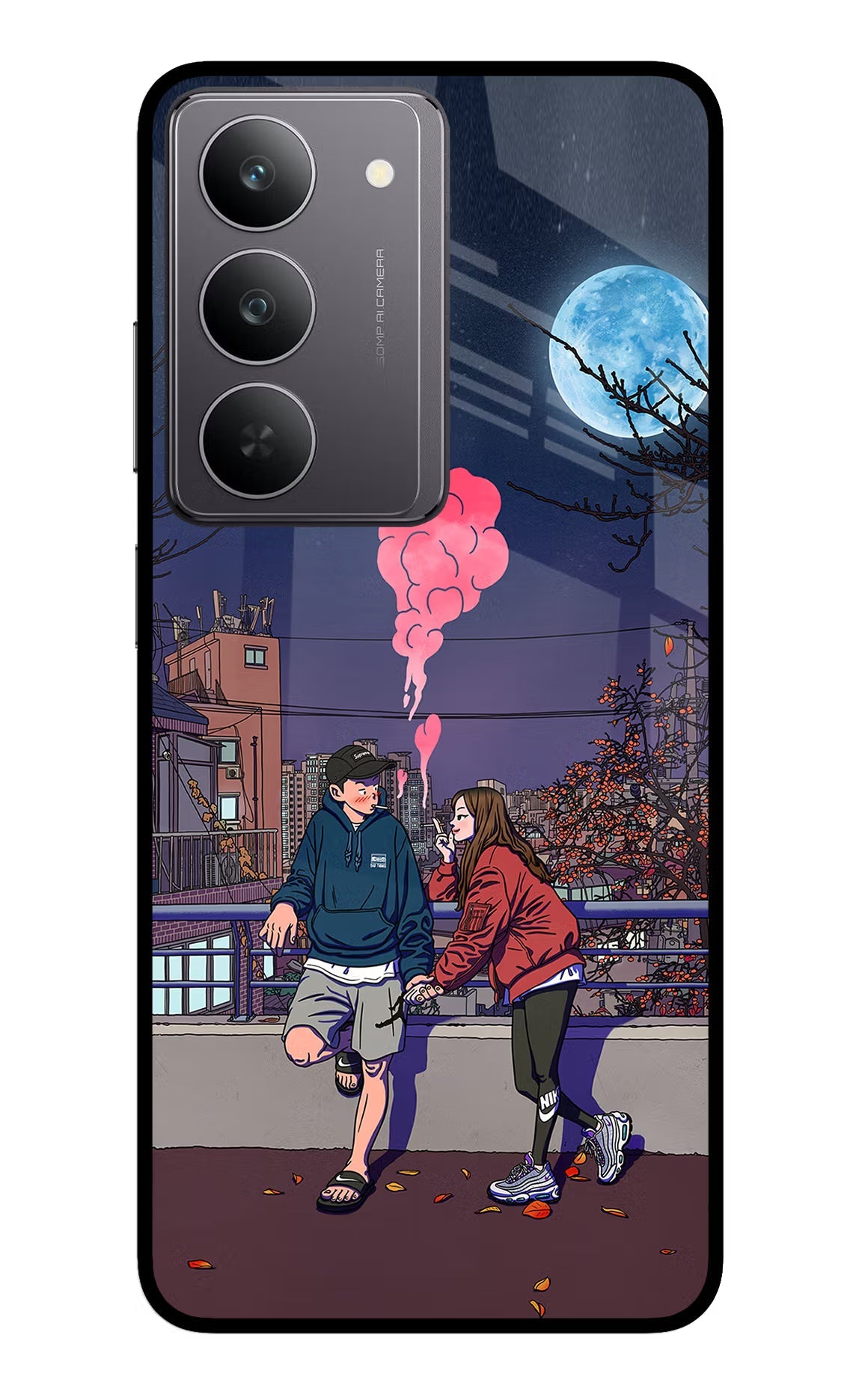 Chilling Couple Realme 14x 5G Back Cover