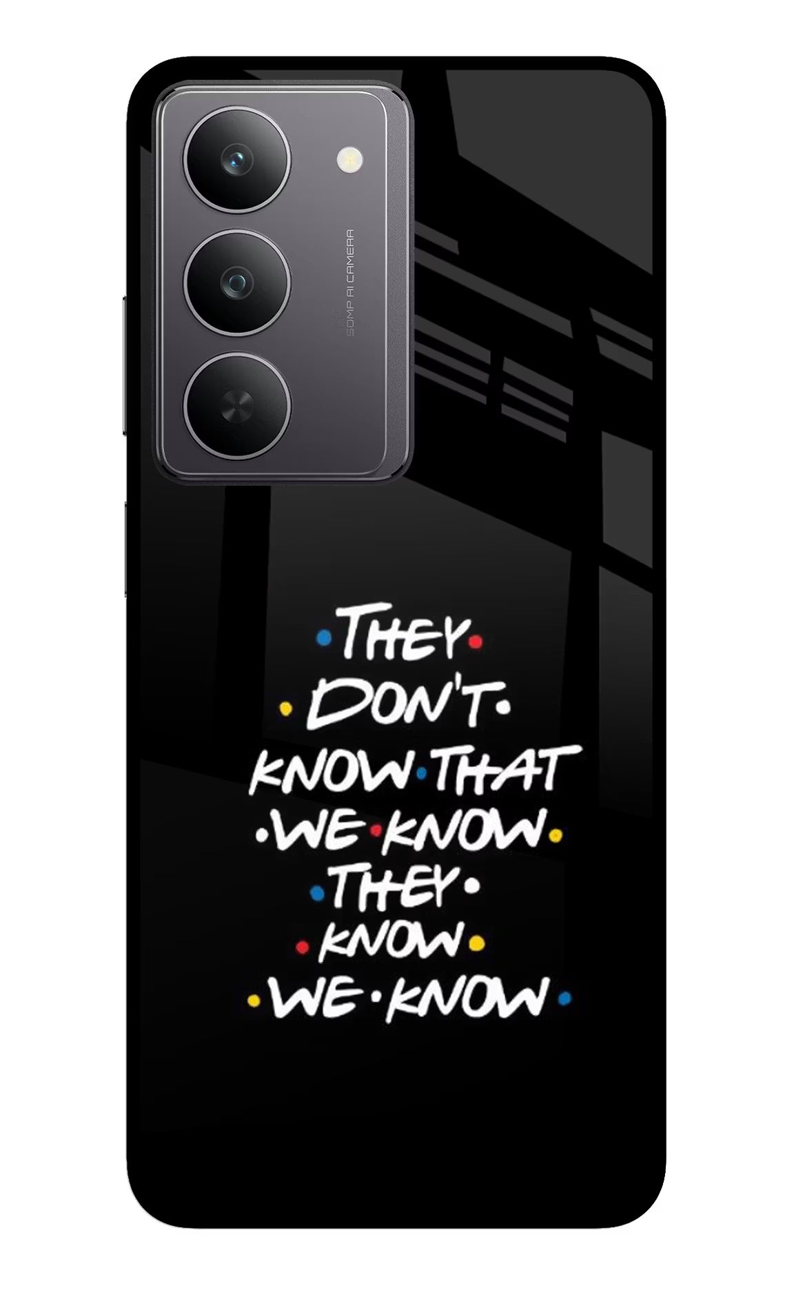 FRIENDS Dialogue Realme 14x 5G Back Cover