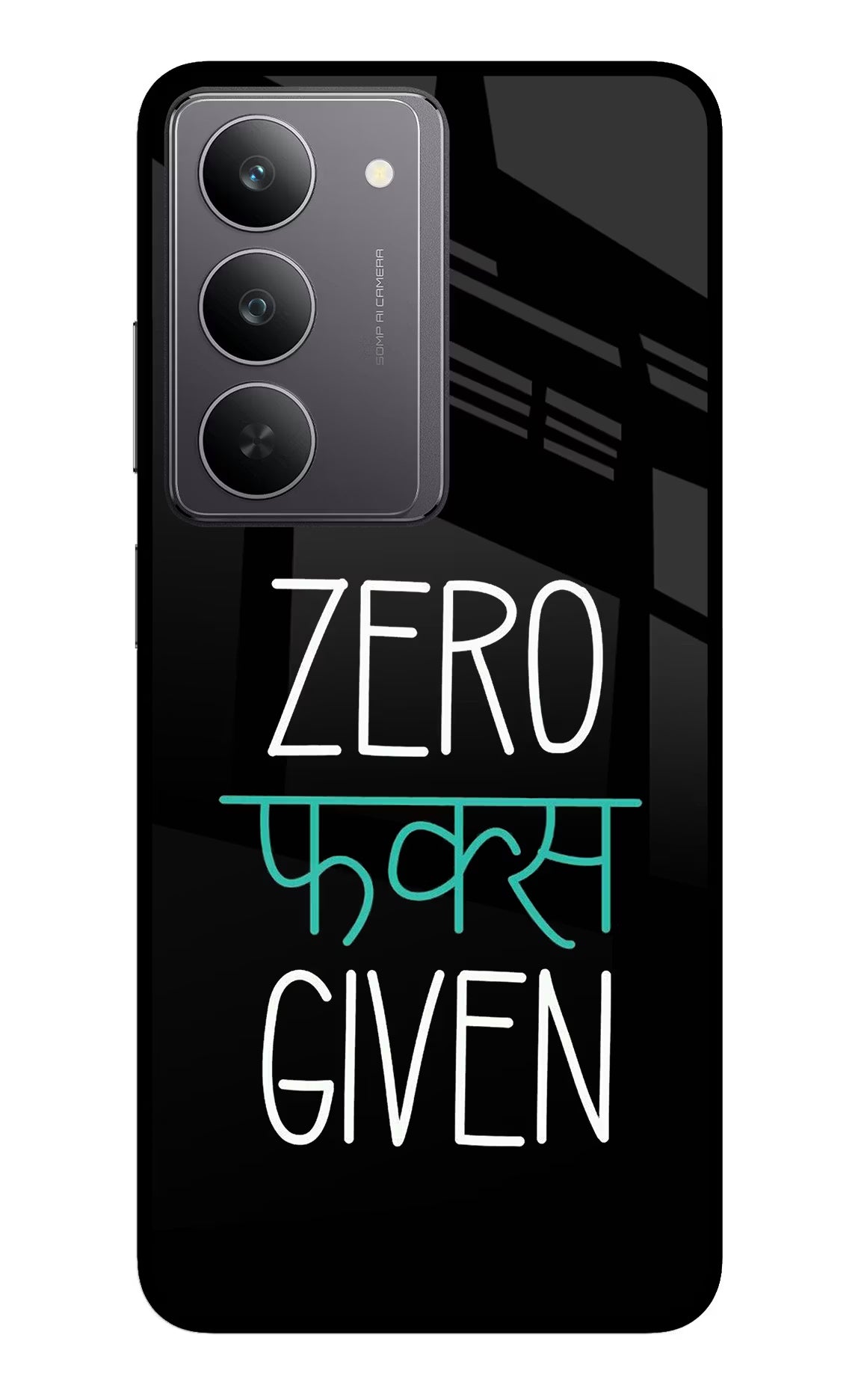 Zero Fucks Given Realme 14x 5G Back Cover