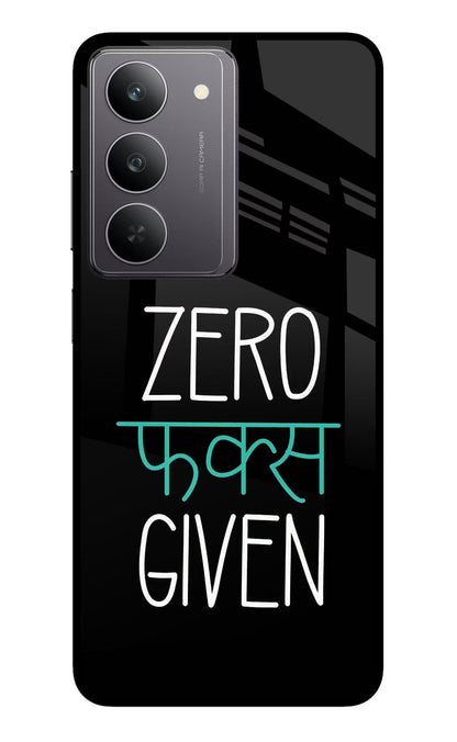 Zero Fucks Given Realme 14x 5G Back Cover