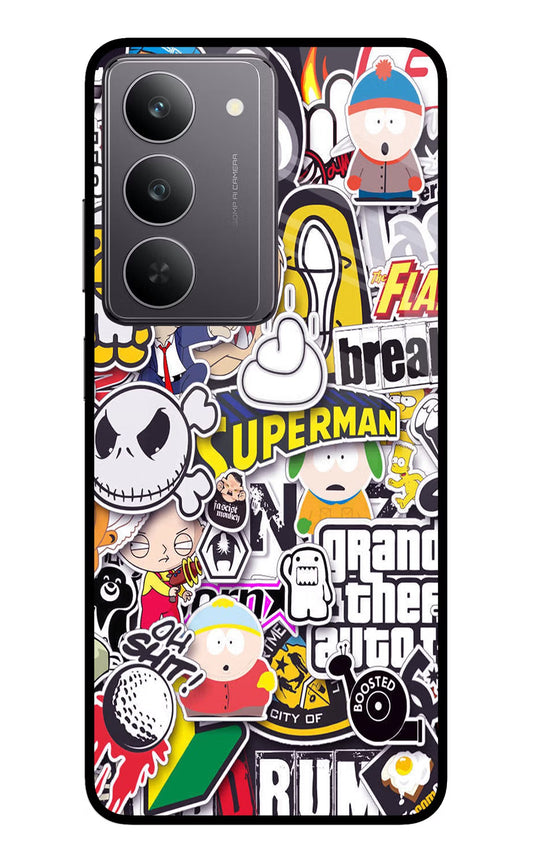 Sticker Bomb Realme 14x 5G Back Cover