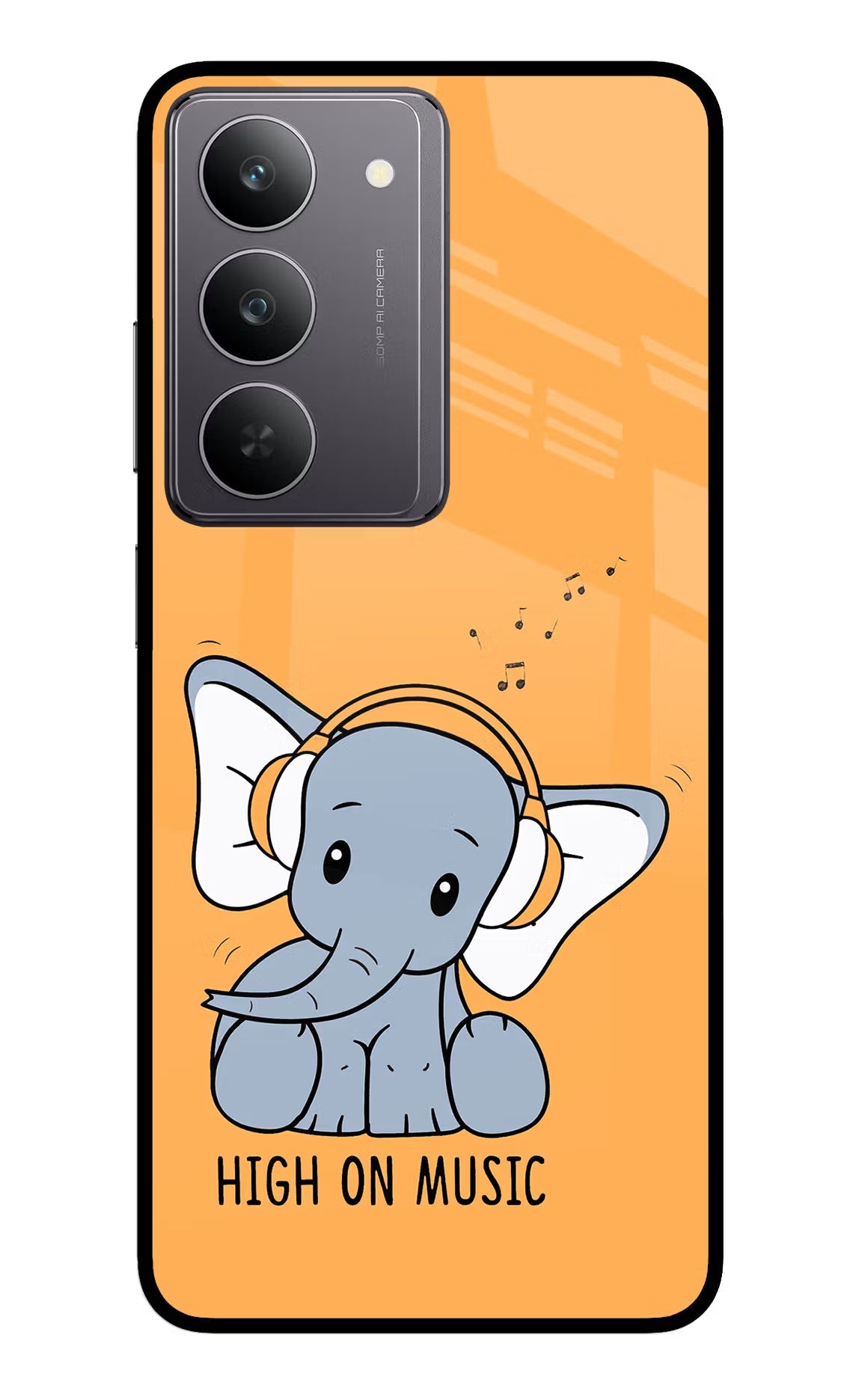 High On Music Realme 14x 5G Back Cover